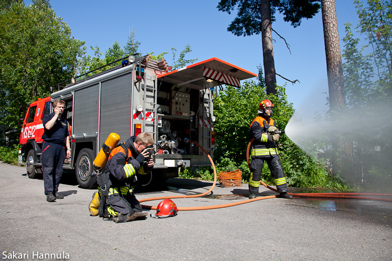 Tammisalon VPK sammutust&ouml;iss&auml;